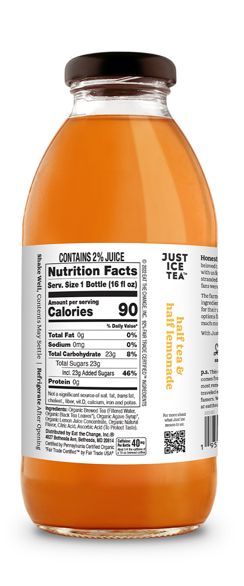 JUST ICE TEA HALF & HALF- ACK