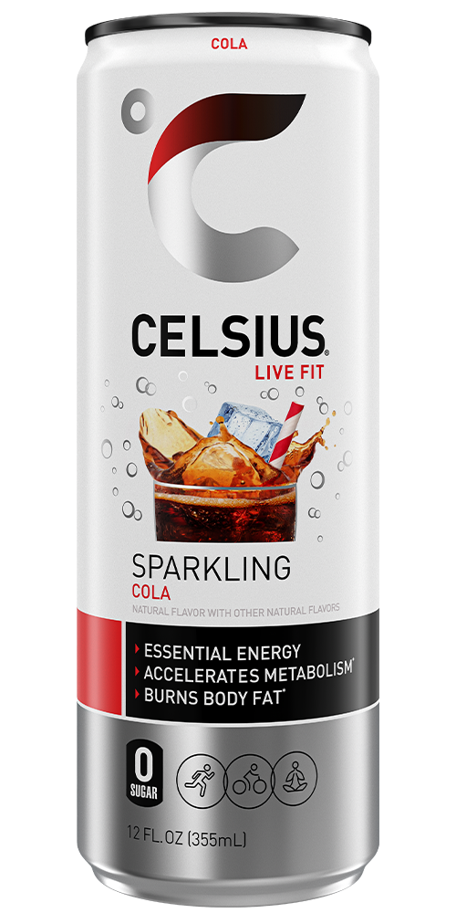 Celsius Sparkling Cola Front