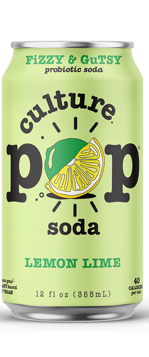 Culture Pop Lemon Lime soda front
