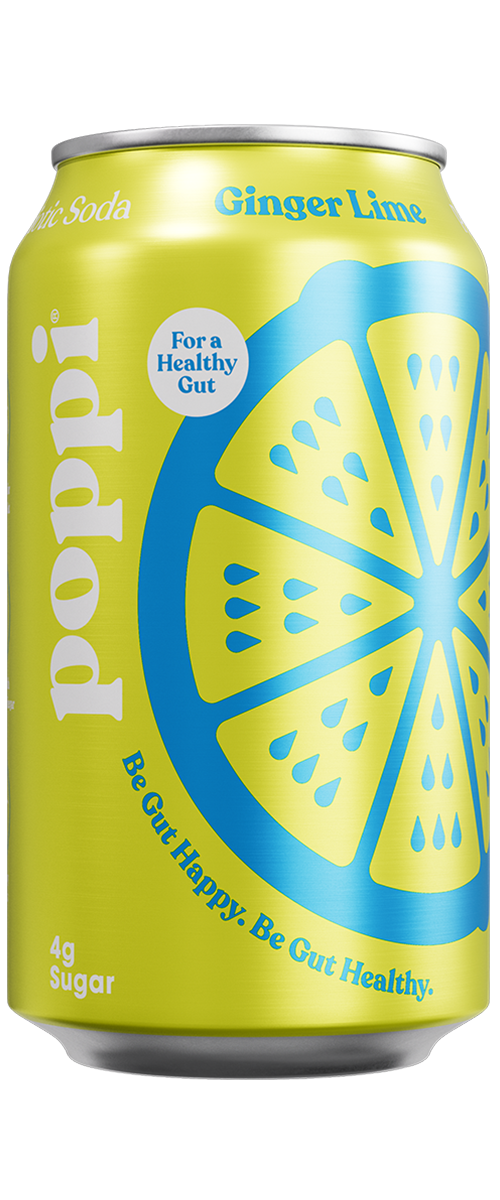 Poppi Ginger Lime front