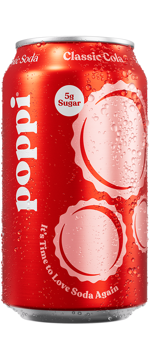 Poppi soda classic cola