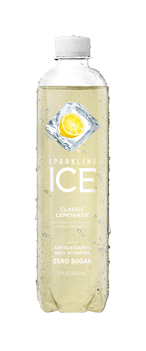 Sparkling Ice 17oz Classic Lemonade - front