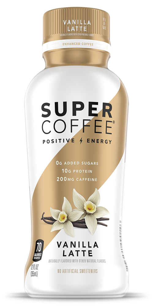 12oz Super Coffee Vanilla Latte