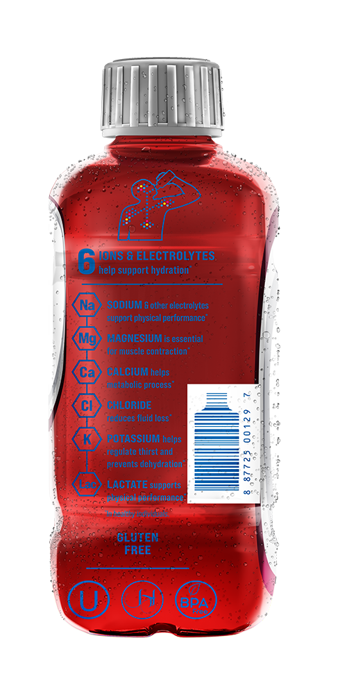 Electrolit Zero Fruit Punch Back