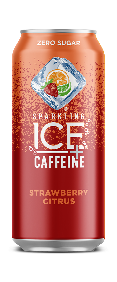 Sparkling can Strawberry Citrus - 16oz - back