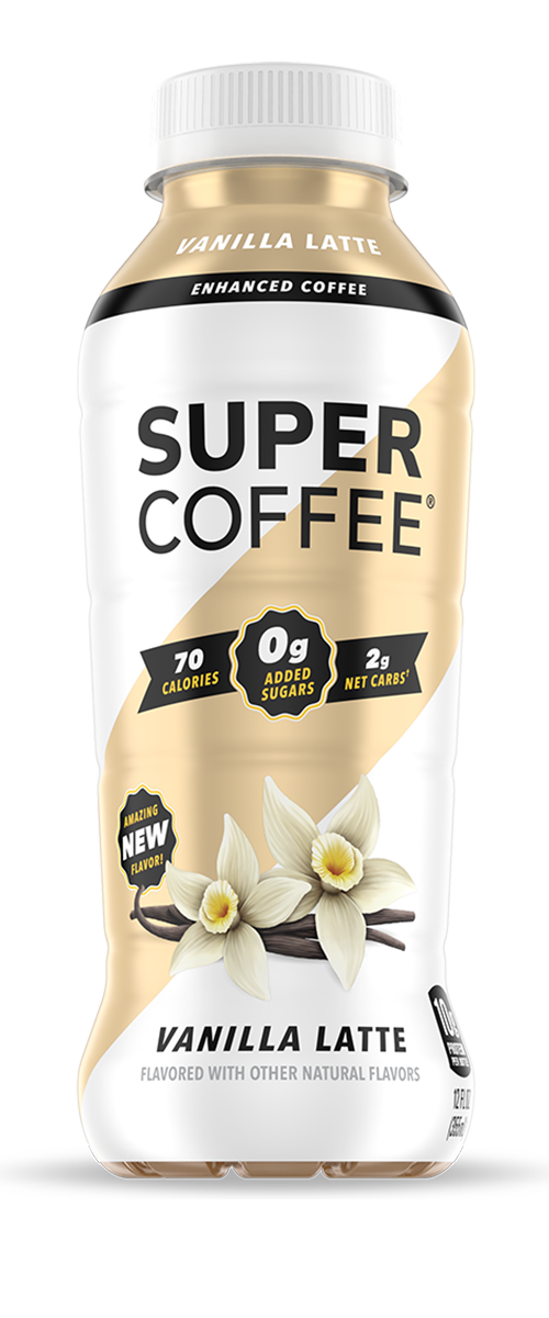 Vanilla latte- 12oz-front