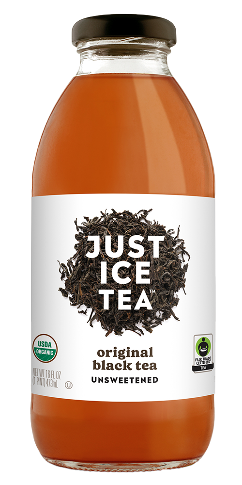 Just Ice Tea Organic Peach Oolong Tea | 16 Fl Oz Bottled Tea | Refreshing Ready-to-Drink