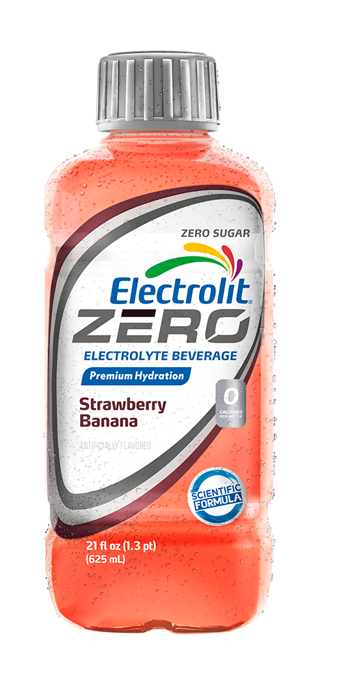 ELECTROLIT ZERO STRAW BANANA FRONT
