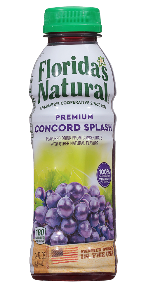 Florida's 14oz Concord Splash