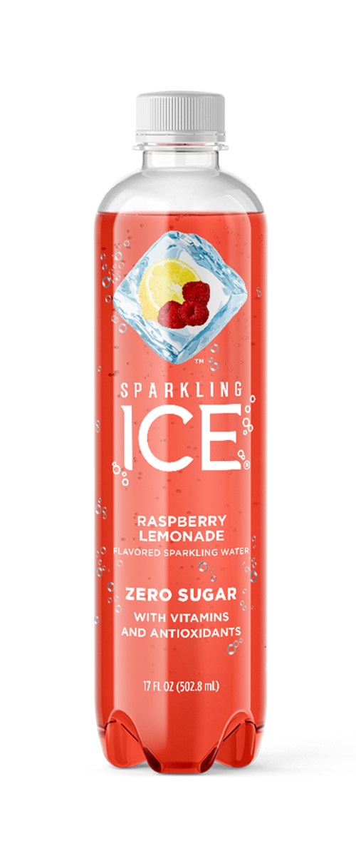 Sparkling Ice 17oz Raspberry Lemonade-front