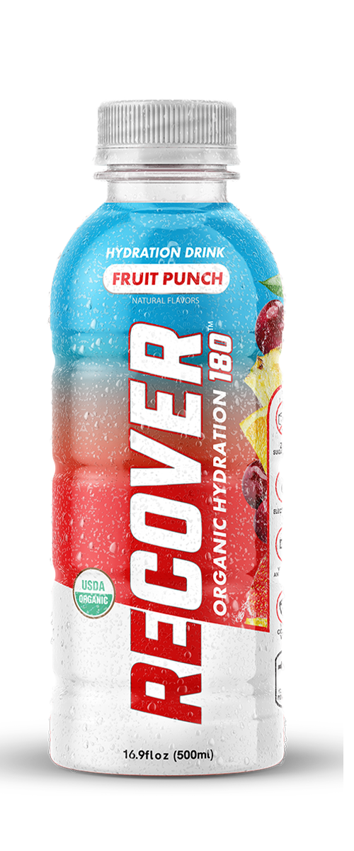 Recover 180 Fruit Punch 16oz front