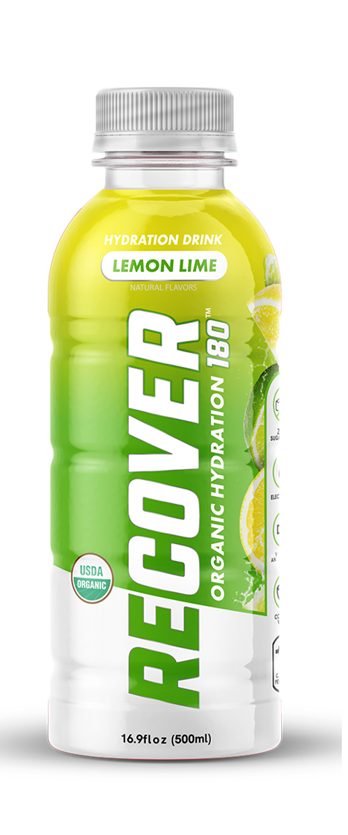 Recover 180 Lemon Lime 16oz front