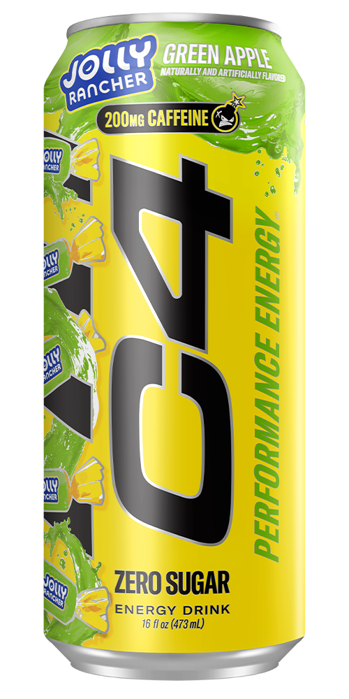 C4 Jolly Rancher Green Apple front