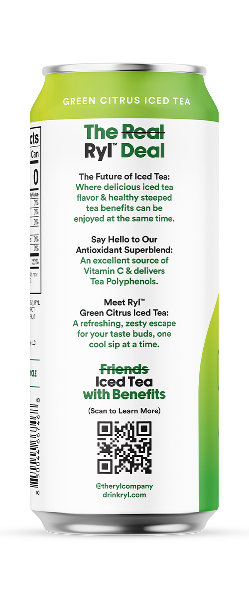 Ryl - Green citrus - Back png