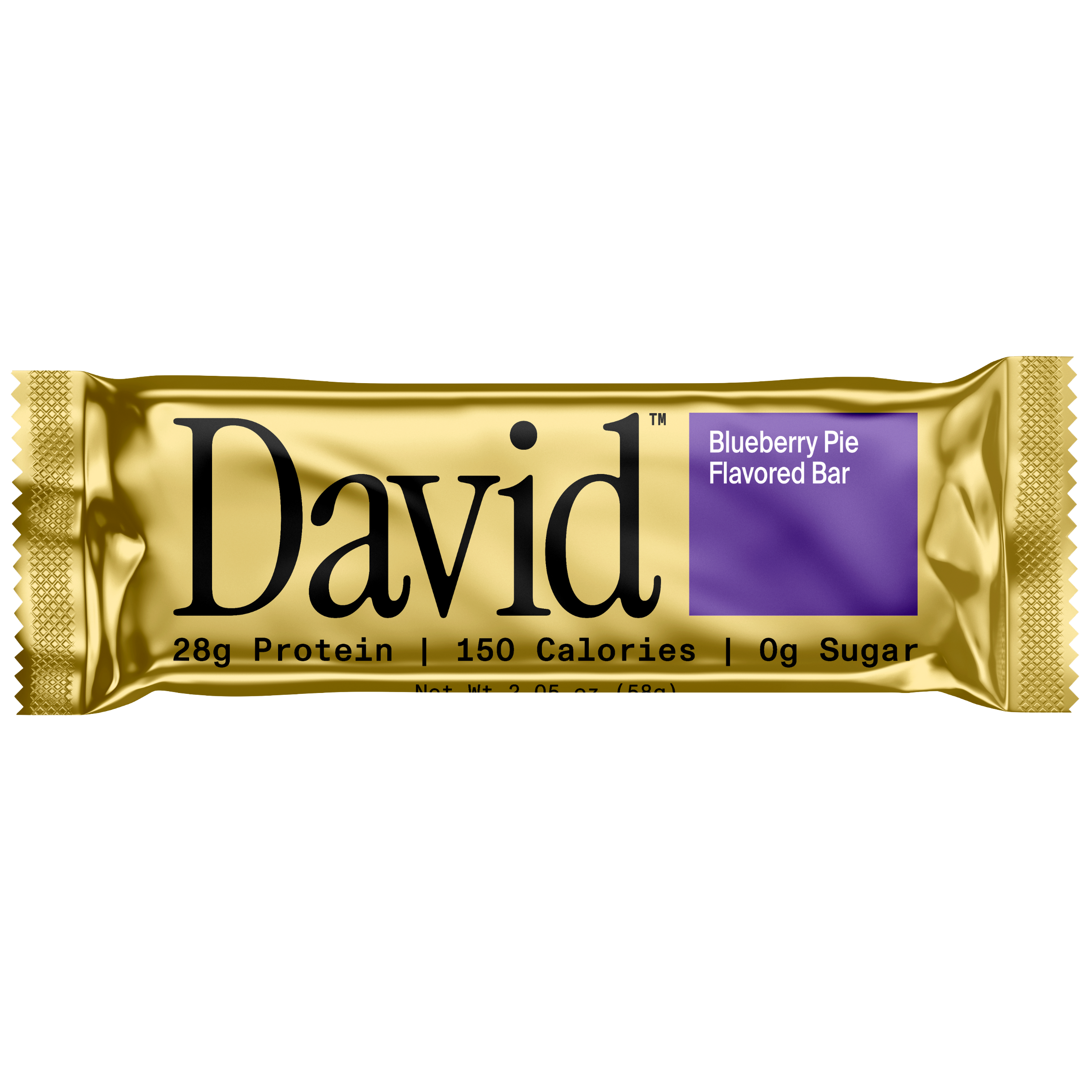 David-Blueberry Flavored Bar Front