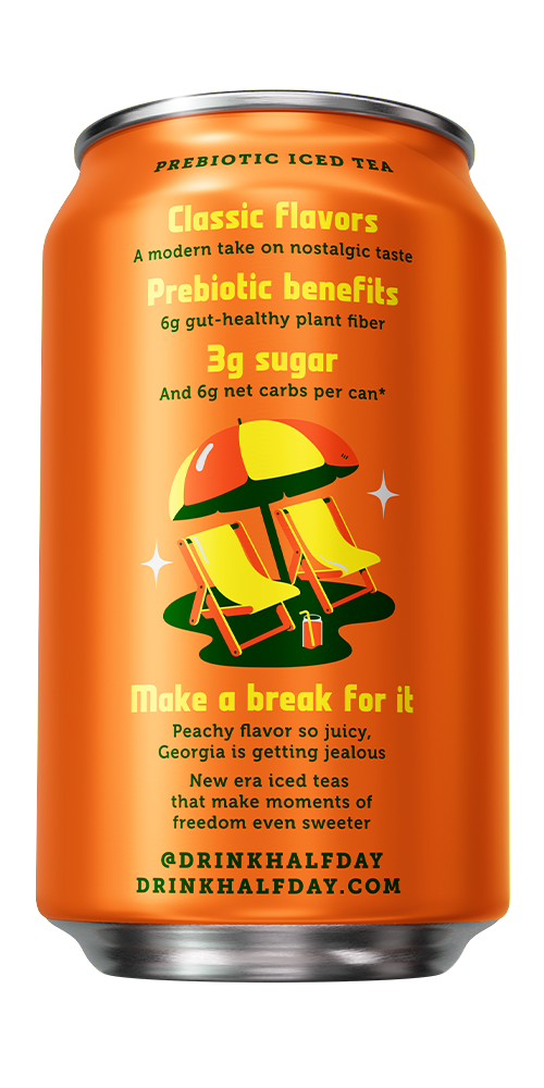 Halfday-Peach Tea Back