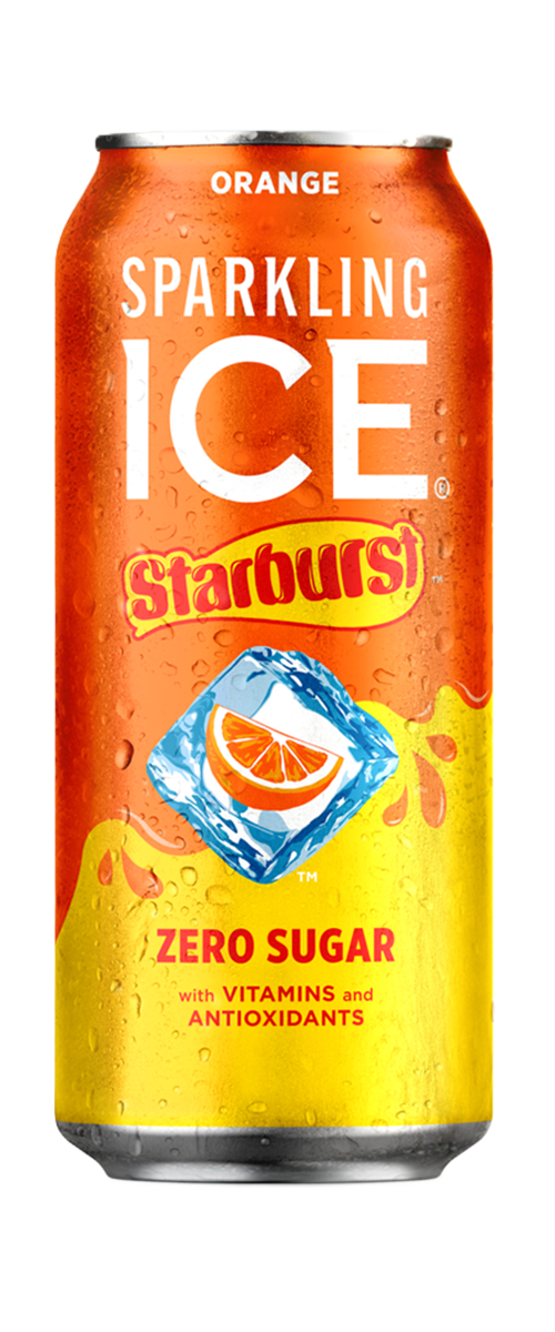 Sparkling can 16oz-Starburst Orange-front 1