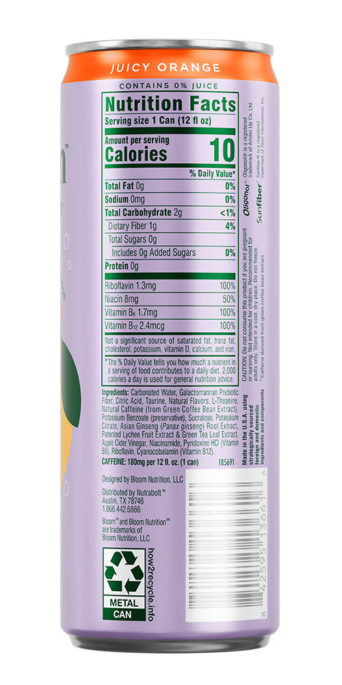 Bloom Juicy Orange Back NEW