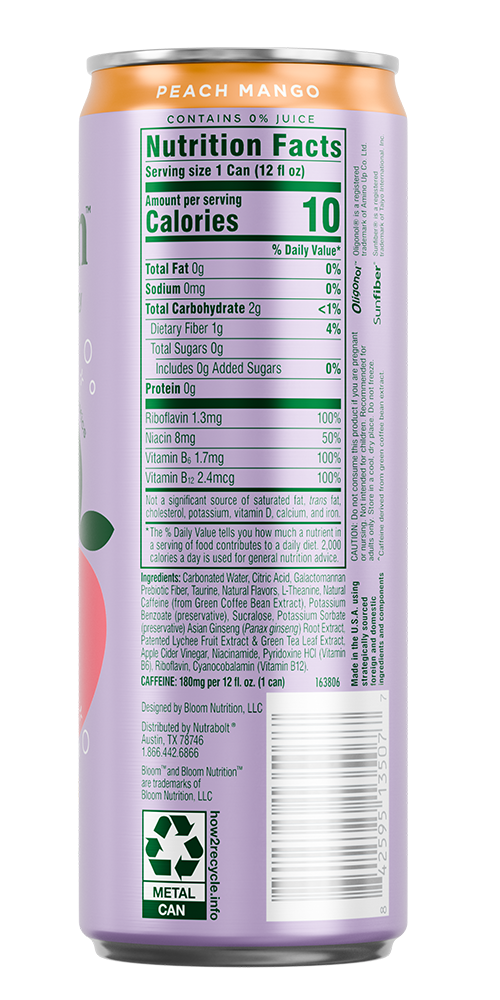 Bloom Peach Mango Back NEW