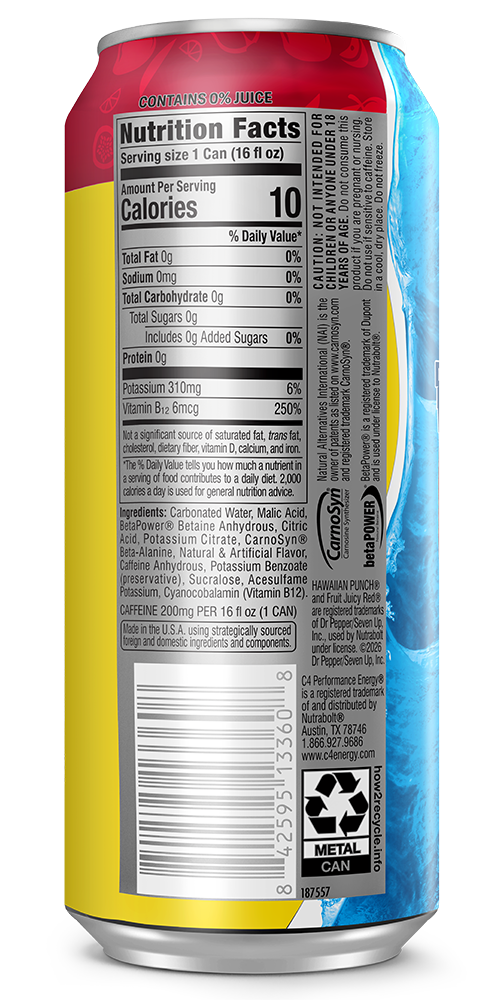 C4 Hawaiian Punch Back