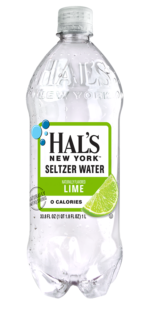 Hal's New York Seltzer 1L Lime