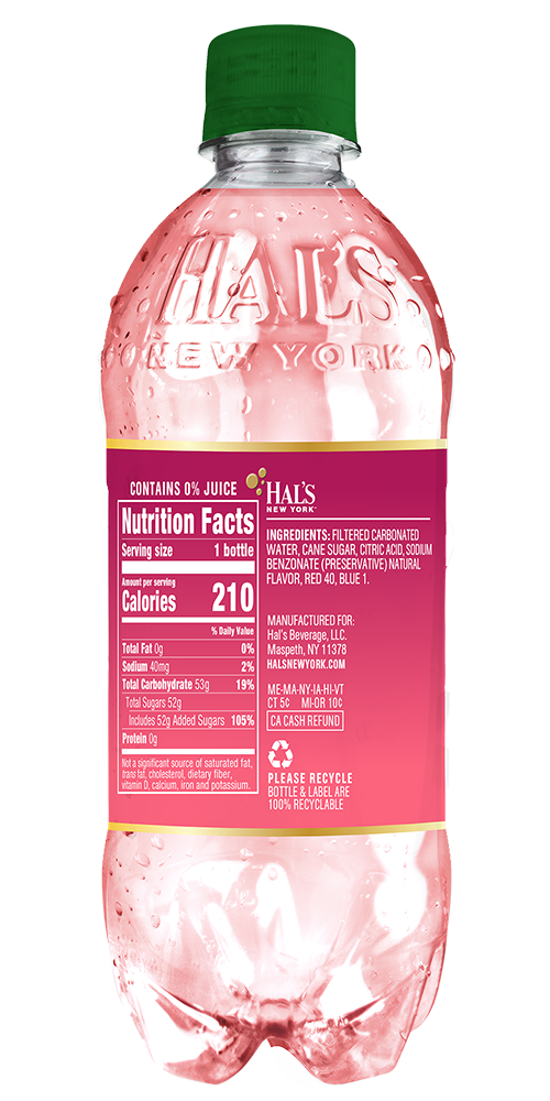 Hals Seltzer 20oz Gingerale Ras - back