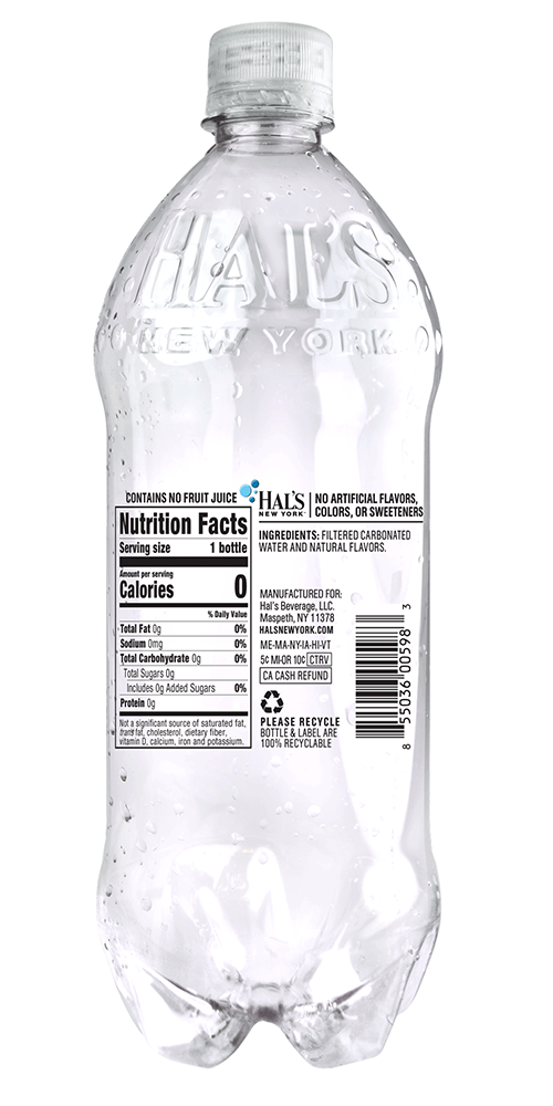 Hals Vanilla Creme 1L Seltzer back