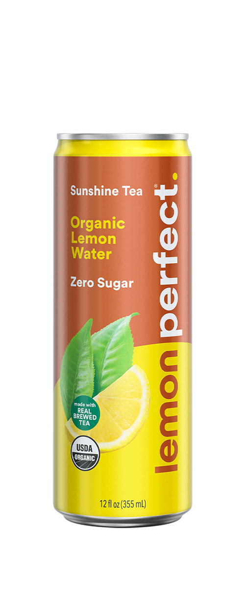 Lemon perfect -Sunshine tea-front 1-can 12oz