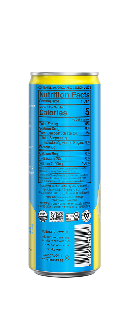 Lemon perfect -original-back 2-can 12oz