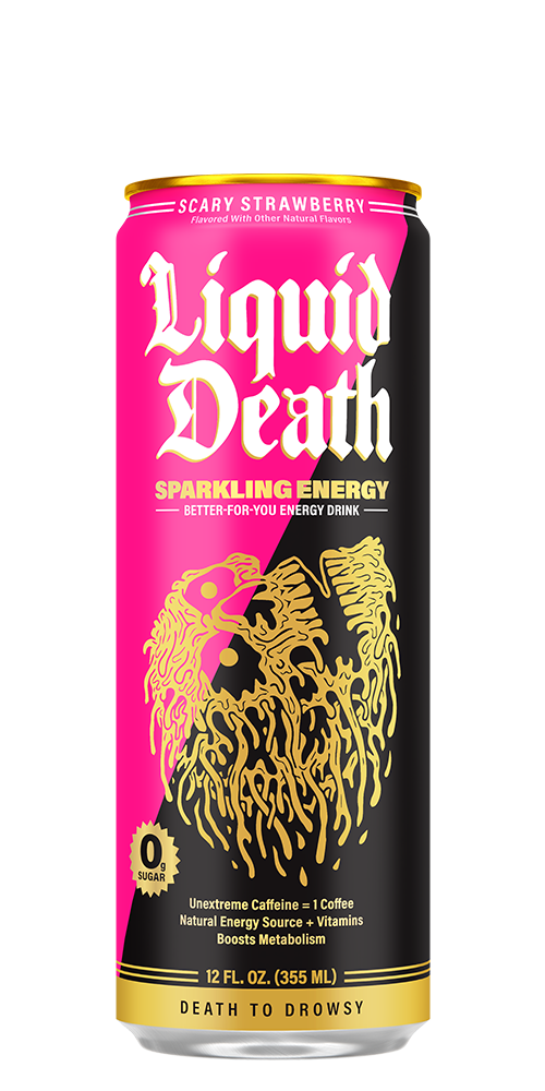 LD Scary Strawberry 12oz Energy