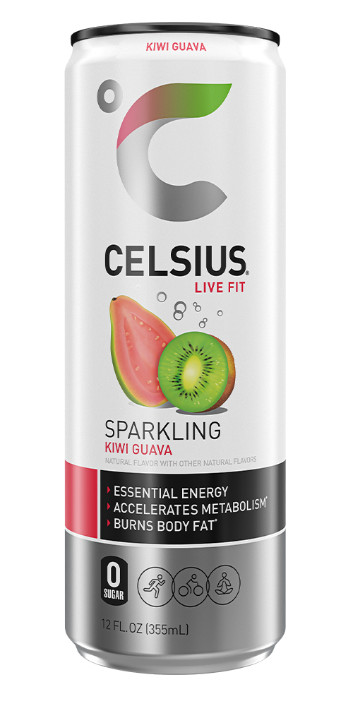 Celsius Kiwi Guava Front