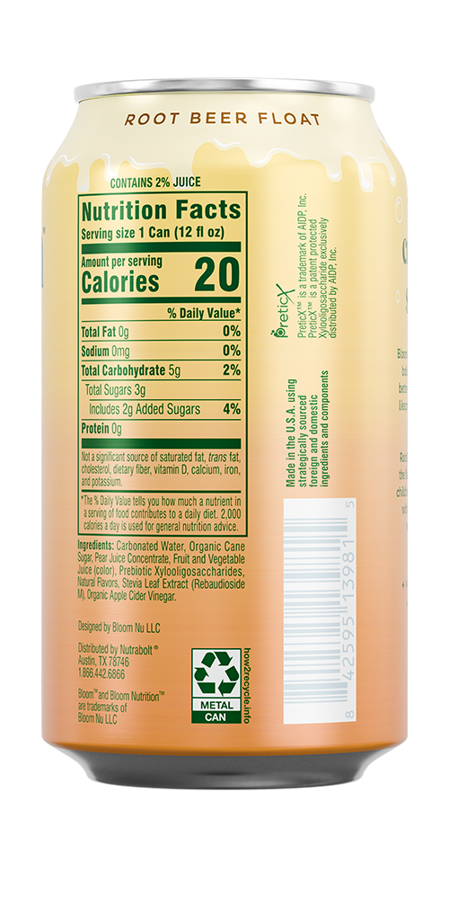 bloom pop root beer float back new