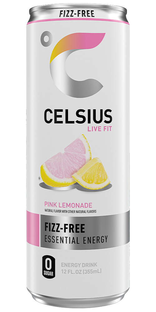 Celsius Fizz Free Pink Lemonade front