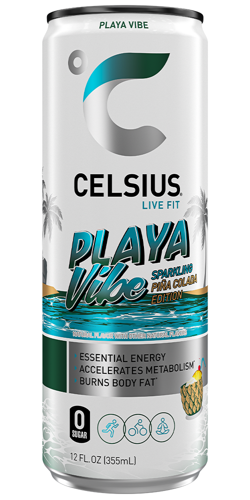 Celsius Playa Vibe Fronnt