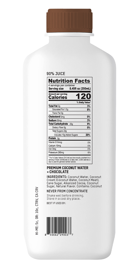 OUAC CHOCOLATE 1L BACK