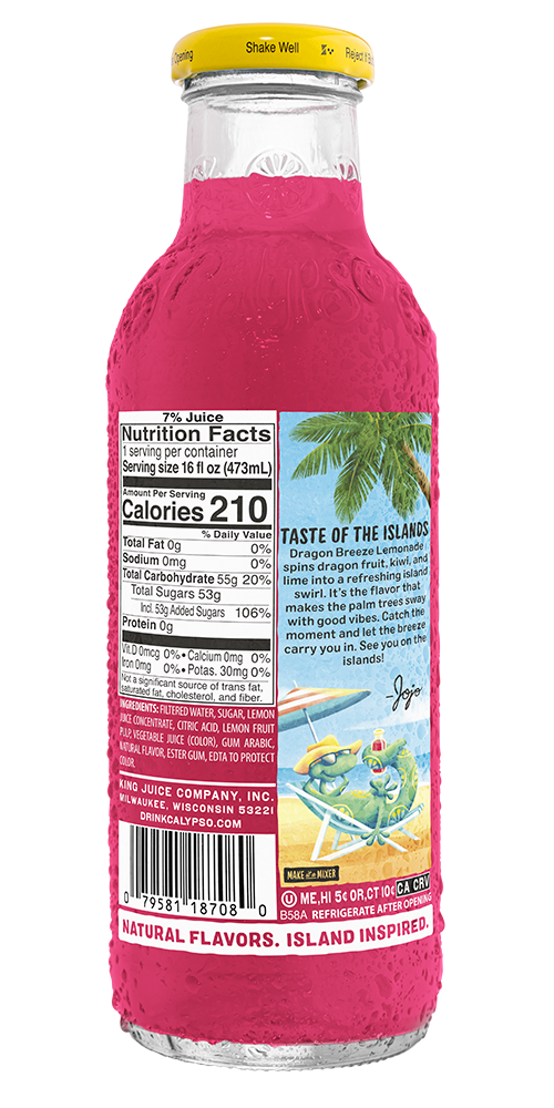 Calypso Dragon breeze back