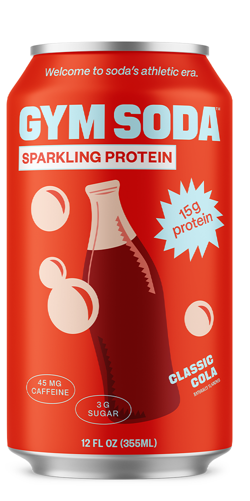Gym Soda Cola Front