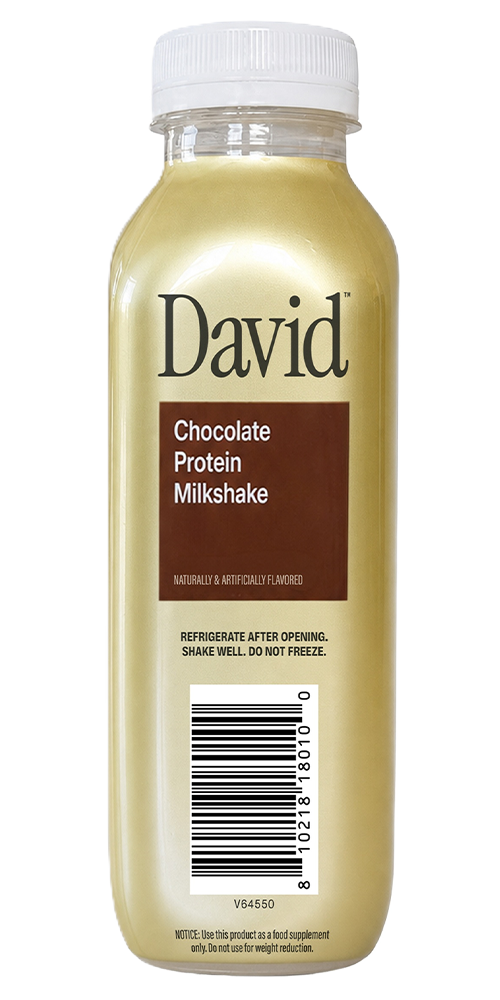 David Chocolate Milkshake - Back